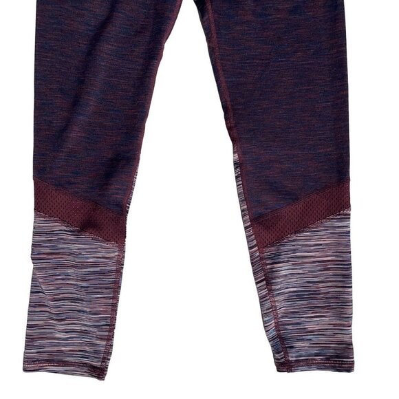 Abercrombie & Fitch MEDIUM Leggings w Spellout Waistband, Mesh, and Back Pocket - Picture 5 of 5